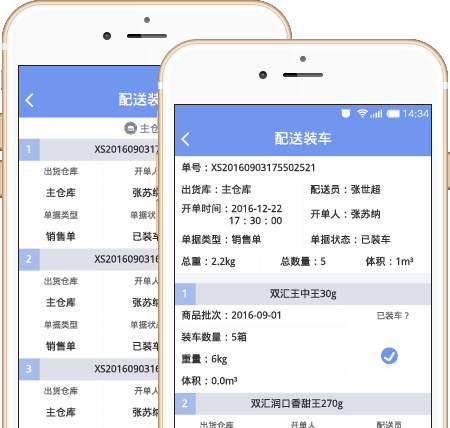 看单据装车